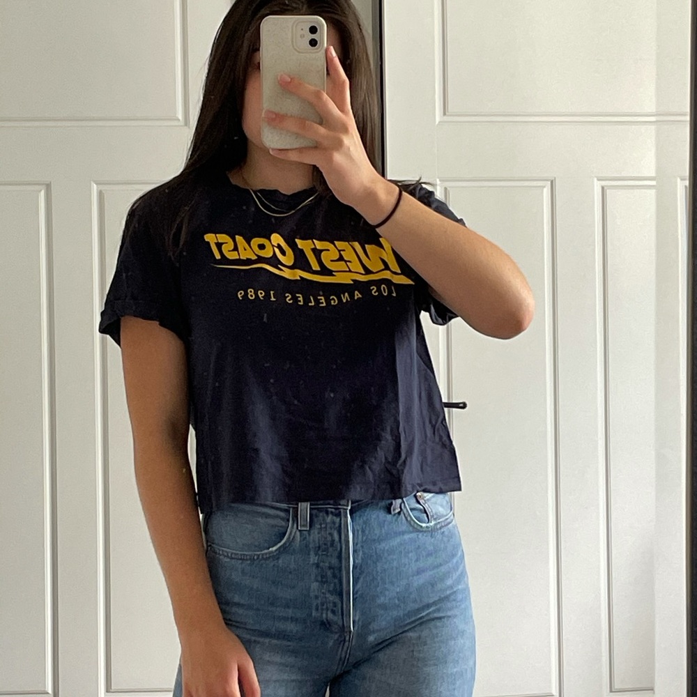 WEST COAST CROP TEE